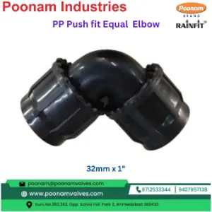 PP Pushfit Equal Elbow 32mm